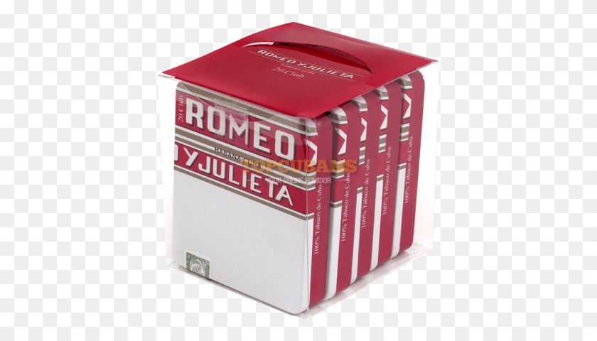 399x420 Romeo Y Julieta Club Ban Cb Lata Box, File Binder, Carton, Cardboard HD PNG Download