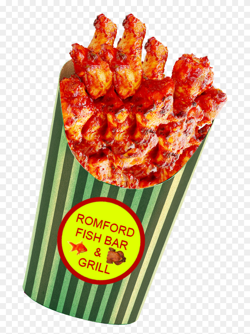 692x1064 Romford Fish Bars Barbecue Chicken, Food, Pizza, Advertisement HD PNG Download