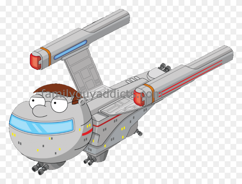 813x604 Romulan Warbird Airplane, Aircraft, Vehicle, Transportation HD PNG Download