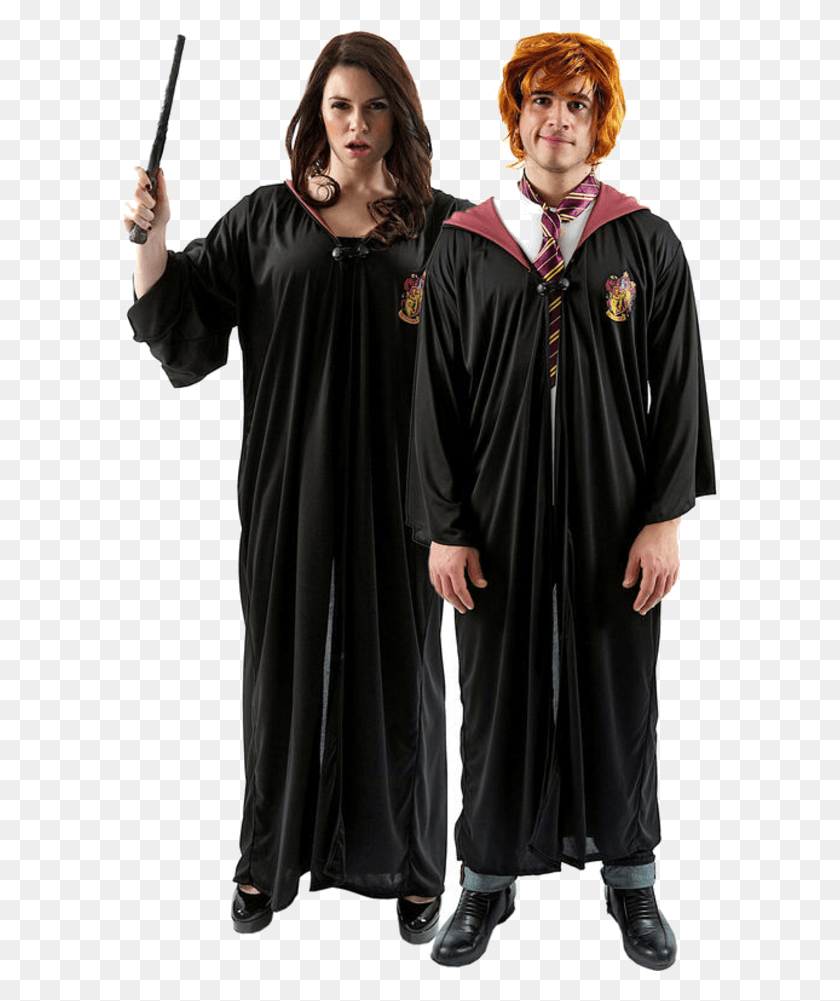 597x941 Ron Weasley And Hermione Granger Costume, Person, Human, Clothing HD PNG Download
