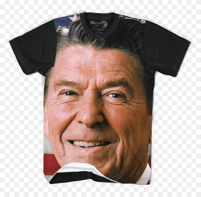 1201x1171 Ronald Reagan Face Ronald Reagan Face Ronald Reagan, Person, Human, Head HD PNG Download