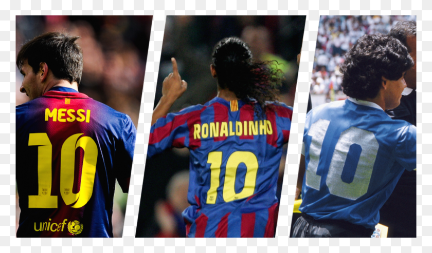 1500x833 Descargar Png / Ronaldinho Messi Y Ronaldinho, Ropa, Persona Hd Png