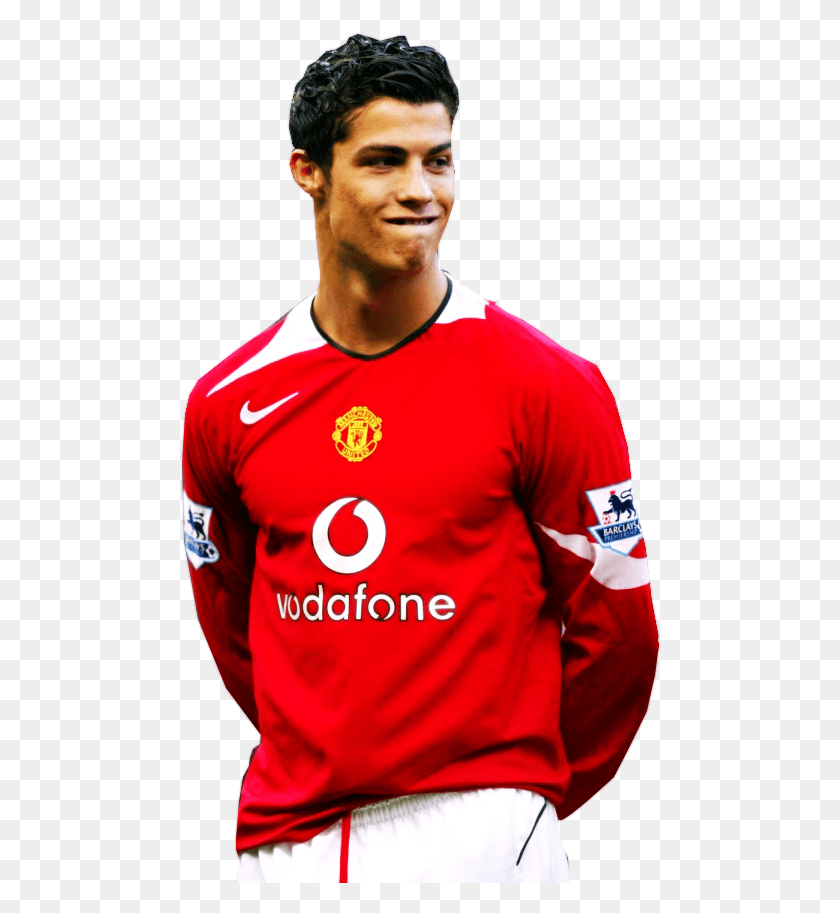 484x853 Ronaldo 2013 Cr 7 Man United, Clothing, Apparel, Shirt HD PNG Download
