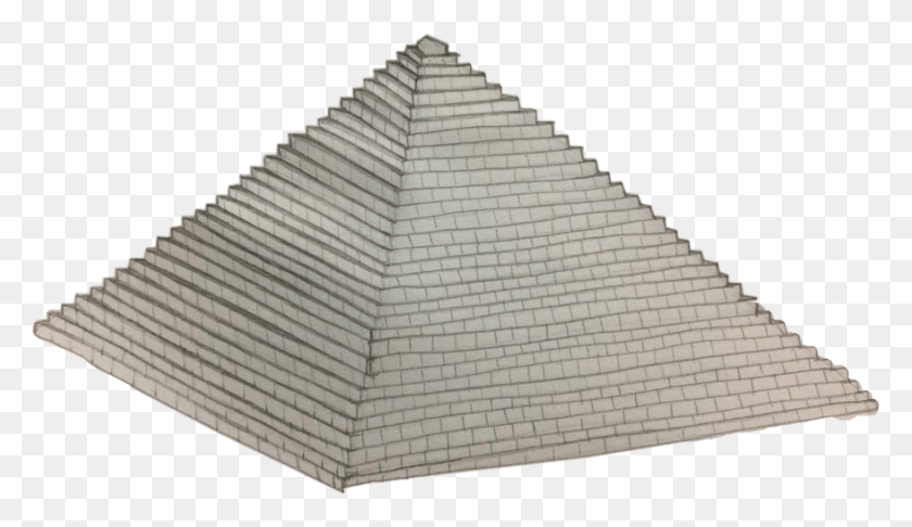 877x480 Roof, Architecture, Building, Pyramid HD PNG Download