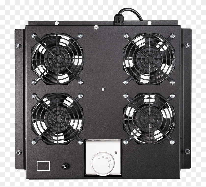 724x702 Roof Fan Tray For Floor Standing Cabinet With 4 Fans, Cooktop, Indoors, Electronics Descargar Hd Png