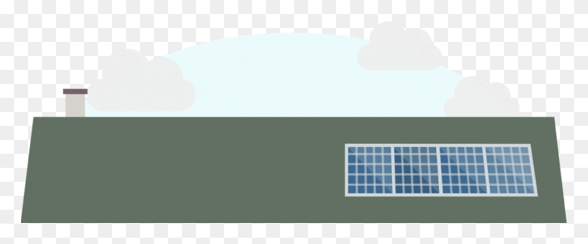 1381x513 Иллюстрация Крыши, Солнечные Панели, Электрическое Устройство, Одежда Hd Png Скачать