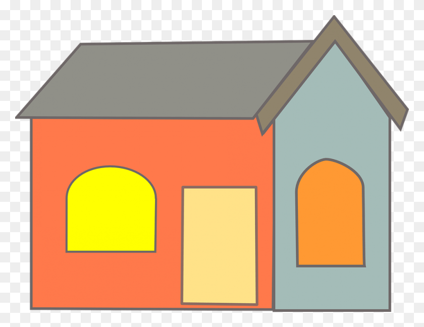 954x720 Rooftop Clipart Villa Fulham Fc, Dog House, Den, Kennel HD PNG Download
