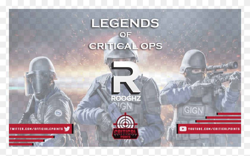 900x536 Descargar Png Rooghz Critical Ops Cpoints Juego De 3 Pc, Casco, Ropa, Persona Hd Png