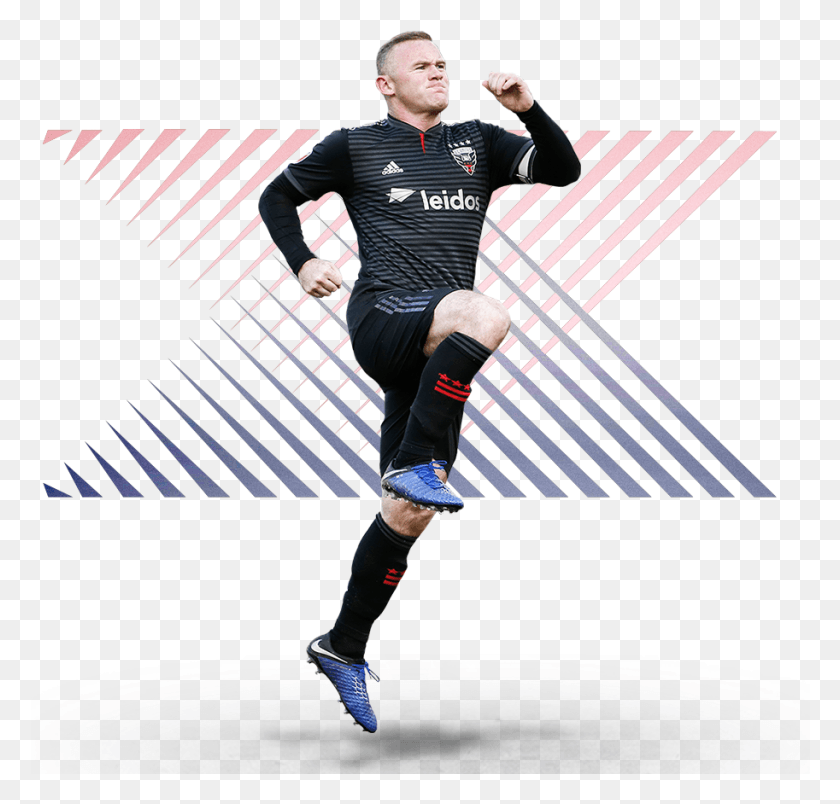 913x872 Rooney Pushed D Background Carlos Vela Lafc, Person, Human, People HD PNG Download