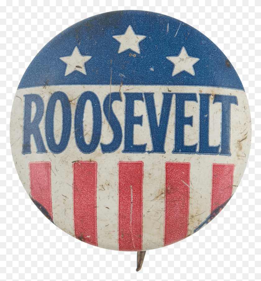 853x925 Descargar Png / Roosevelt Estrellas Y Rayas Insignia, Logotipo, Símbolo, Marca Registrada Hd Png