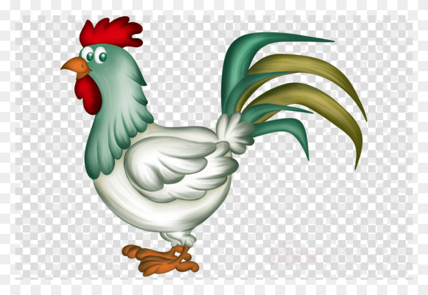 900x600 Rooster Chicken Drawing Transparent Image Clipart Ios Heart Emoji, Animal, Bird, Poultry HD PNG Download