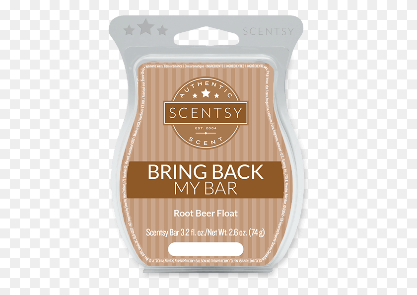 406x534 Root Beer Float Bring Back My Scentsy Bar Silhouette Scentsy Bar, Label, Text, Plant HD PNG Download