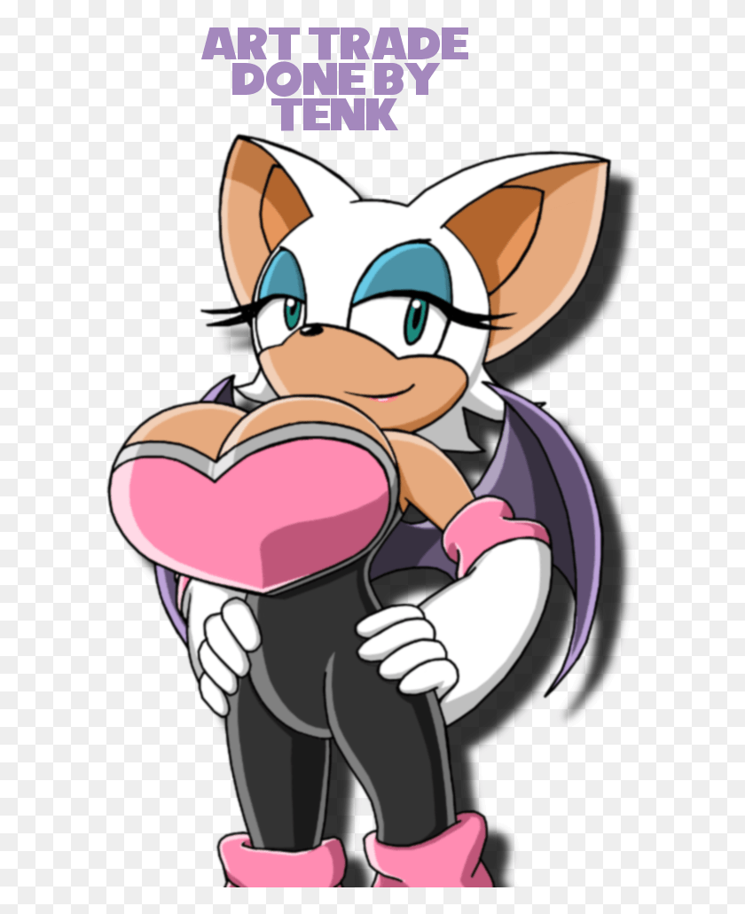 603x971 Root Older Hakuneko At Rouge The Bat Titties, Make Out, Smelling HD PNG Download