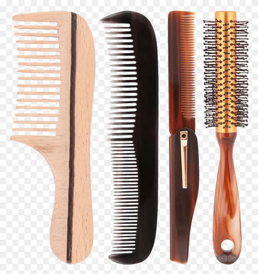 966x1031 Roots Combo Transparent Image Brush, Comb, Tool HD PNG Download