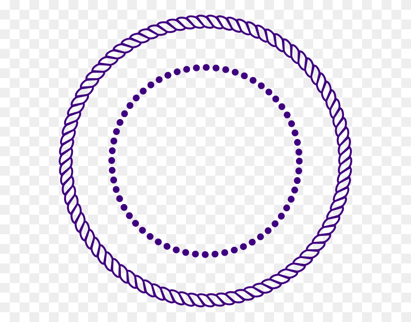 600x600 Rope Circle Border Vector, Bracelet, Jewelry, Accessories HD PNG Download