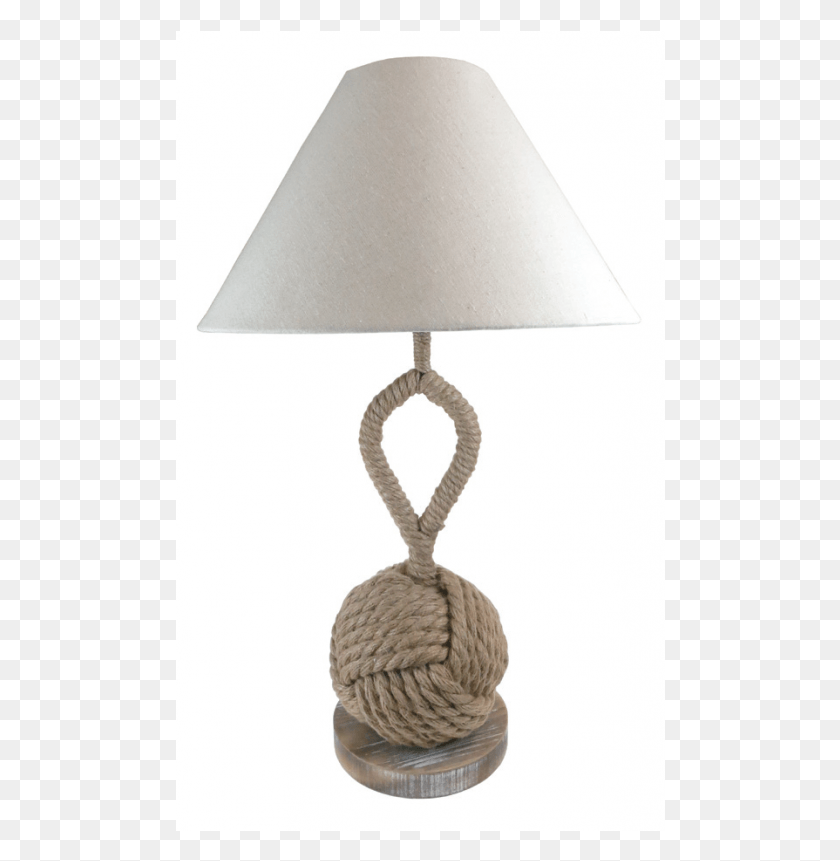490x801 Rope Knot Lamp Lampshade, Table Lamp HD PNG Download