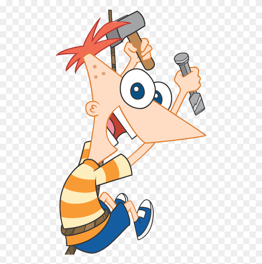 485x784 Rope Phineas Y Ferb, Axe, Tool, Leisure Activities HD PNG Download