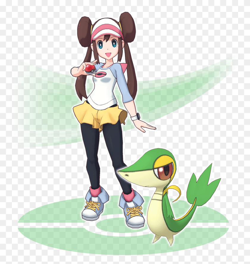 898x954 Rosa Pokemon Masters, Person, Human, Graphics HD PNG Download