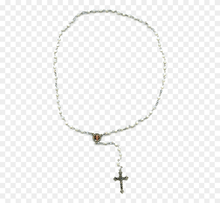 441x717 Rosary Pearl Necklace, Jewelry, Accessories, Accessory HD PNG Download