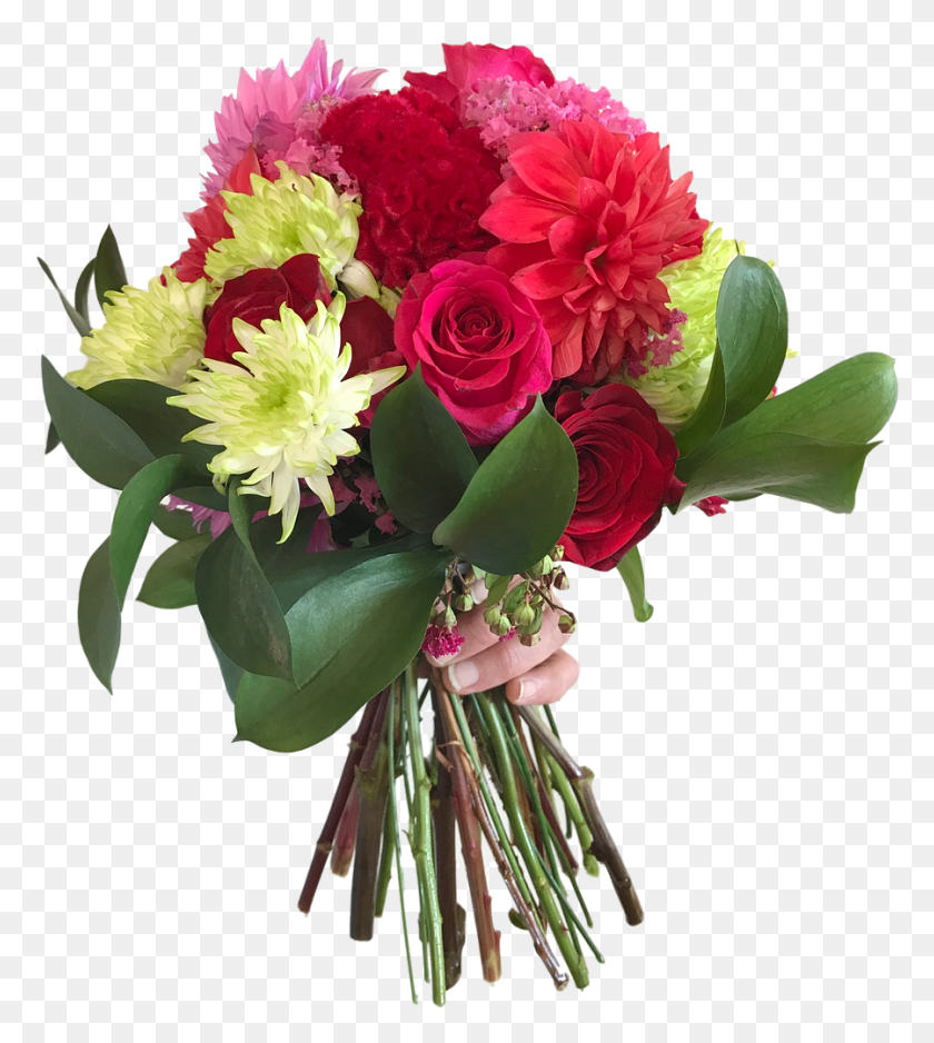 899x1013 Rose Bouquet Wedding Blomsterbukett, Plant, Flower Bouquet, Flower Arrangement HD PNG Download