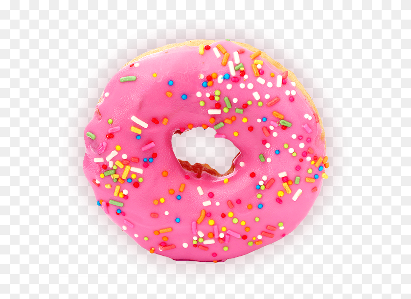 600x551 Rose Donut With Topping Popsocket Donut, Birthday Cake, Cake, Dessert HD PNG Download