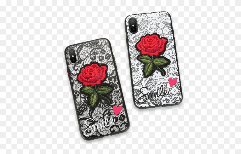 540x476 Rose Flower Lace Case For Iphone, Mobile Phone, Phone, Electronics HD PNG Download