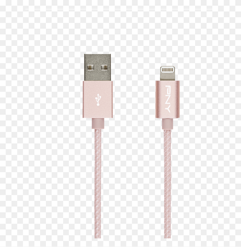665x801 Rose Gold Braided Lightning Cable 4ft120mrose Gold Cabo Iphone Iwill HD PNG Download