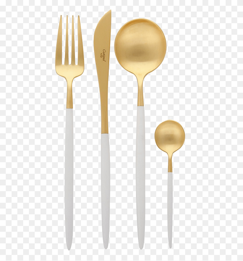 465x841 Rose Gold Fork Photo White And Gold Flatware, Cutlery, Spoon HD PNG Download