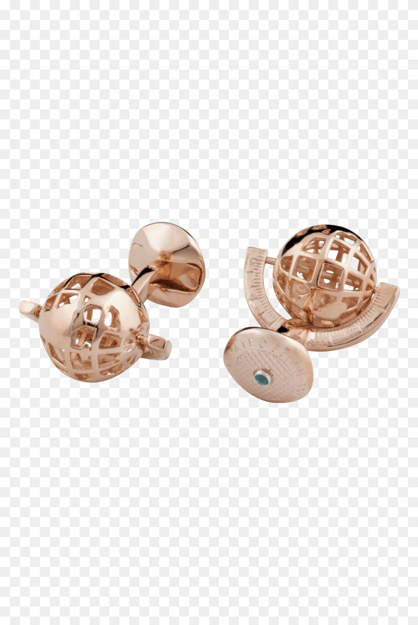 1600x2395 Rose Gold Globe Cufflink Toy, Accessories, Earring, Jewelry, Pottery PNG