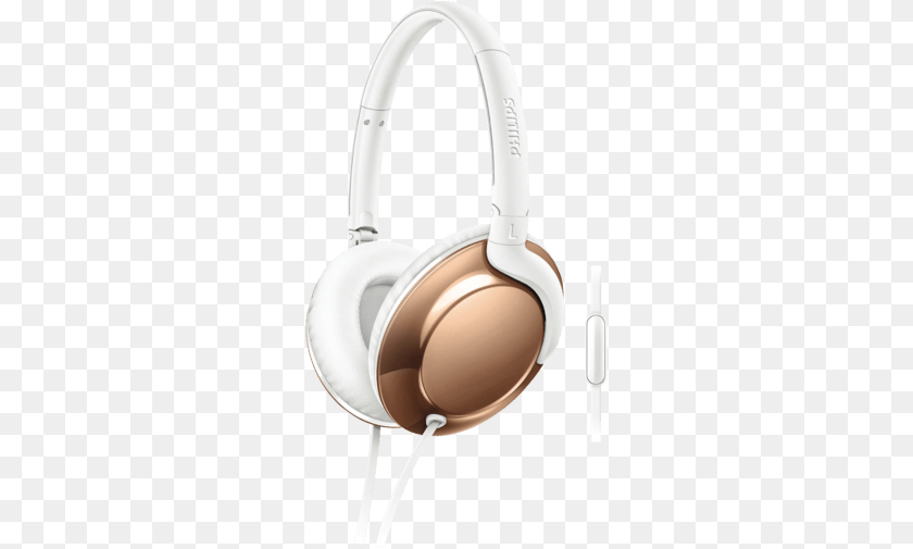 Rose Gold Headphone High Quality Image, Electronics, Headphones Transparent PNG
