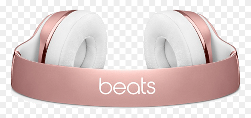775x334 Rose Gold Headphone Transparent Image Beats Solo3 Rose Gold, Tape, Cushion, Indoors HD PNG Download