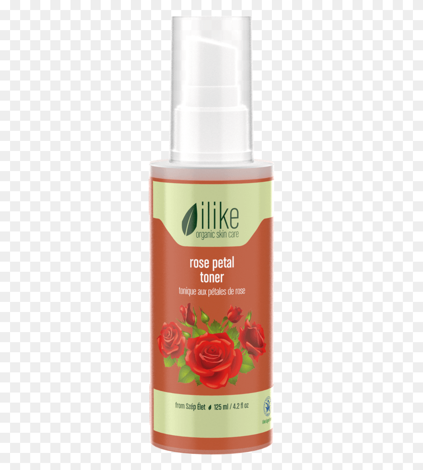 251x874 Rose Petal Toner Ilike, Cosmetics, Bottle, Deodorant HD PNG Download