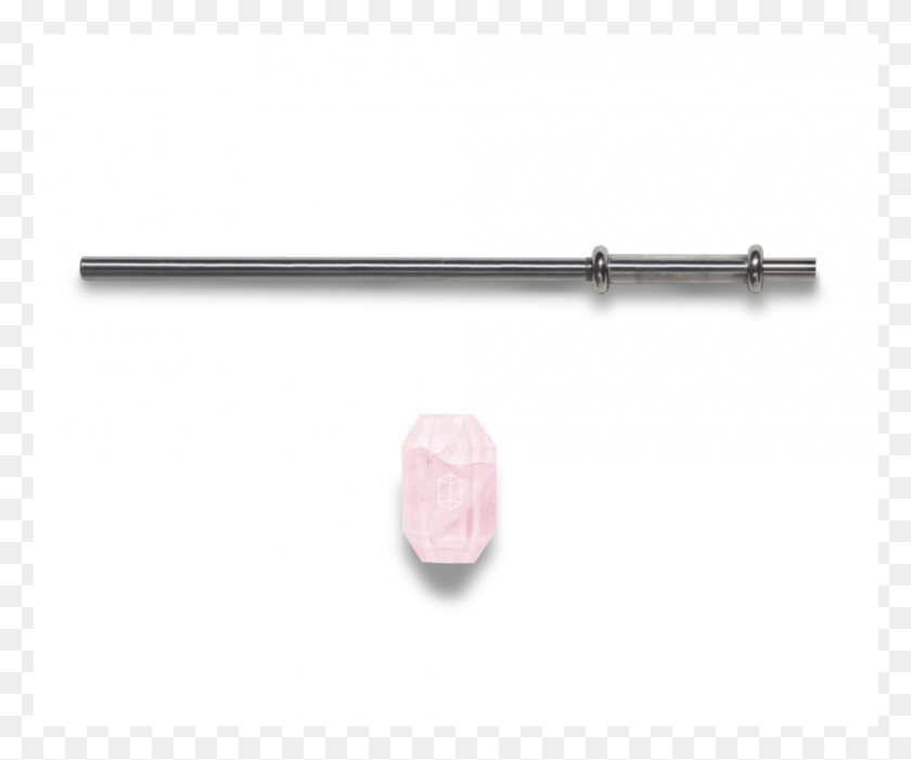 1001x823 Rose Quartz Glacce Straw Tool, Stick, Baton, Weapon HD PNG Download