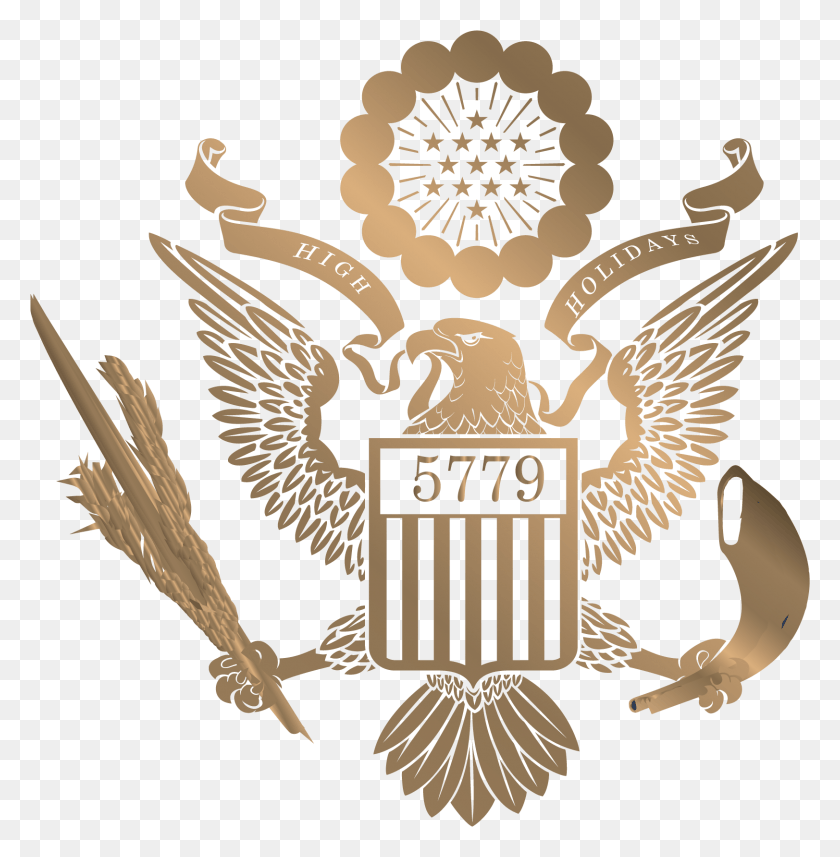 1623x1660 Rosh Hoshanah Sello Emblema, Símbolo, Pájaro, Animal Hd Png