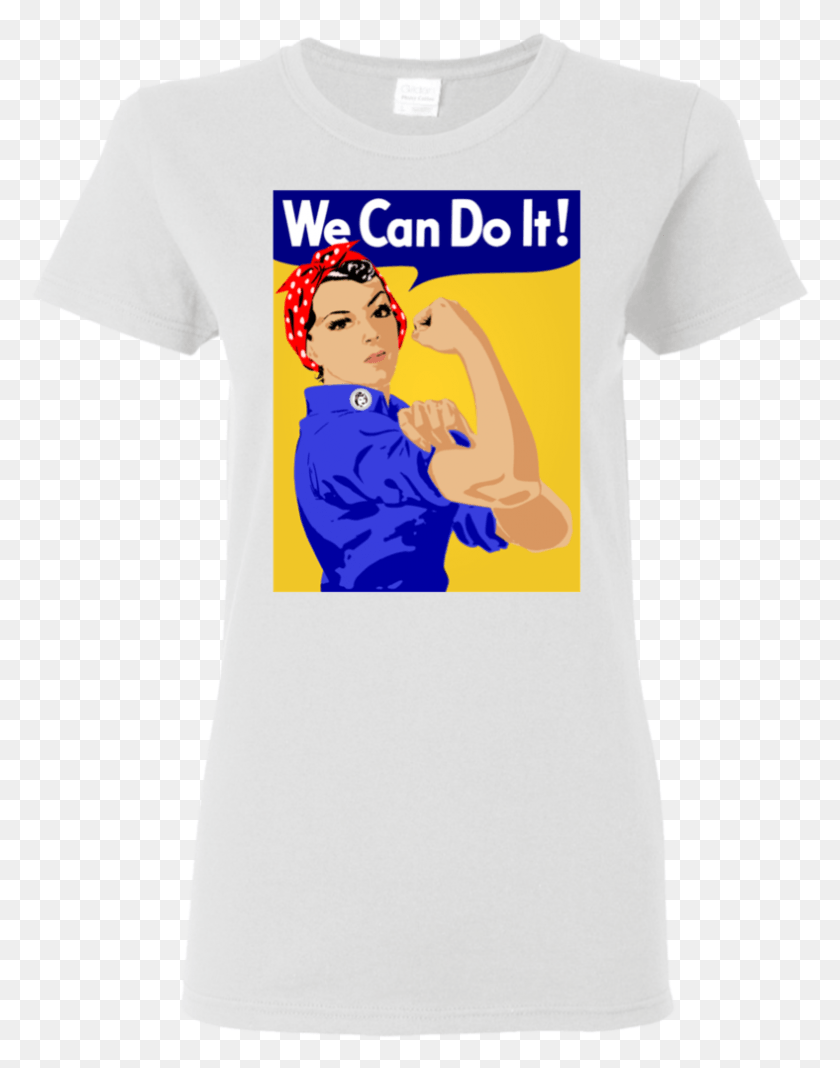 788x1019 Rosie The Riveter, Clothing, Apparel, T-shirt HD PNG Download