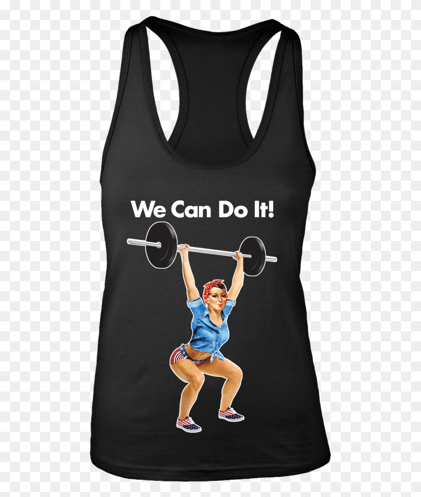 483x930 Rosie The Riveter Shirt, Person, Human, Working Out HD PNG Download