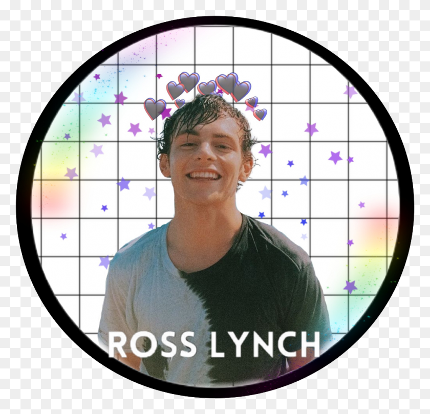 1024x984 Rosslynch Sticker R5 Circle, Person, Human, Word HD PNG Download