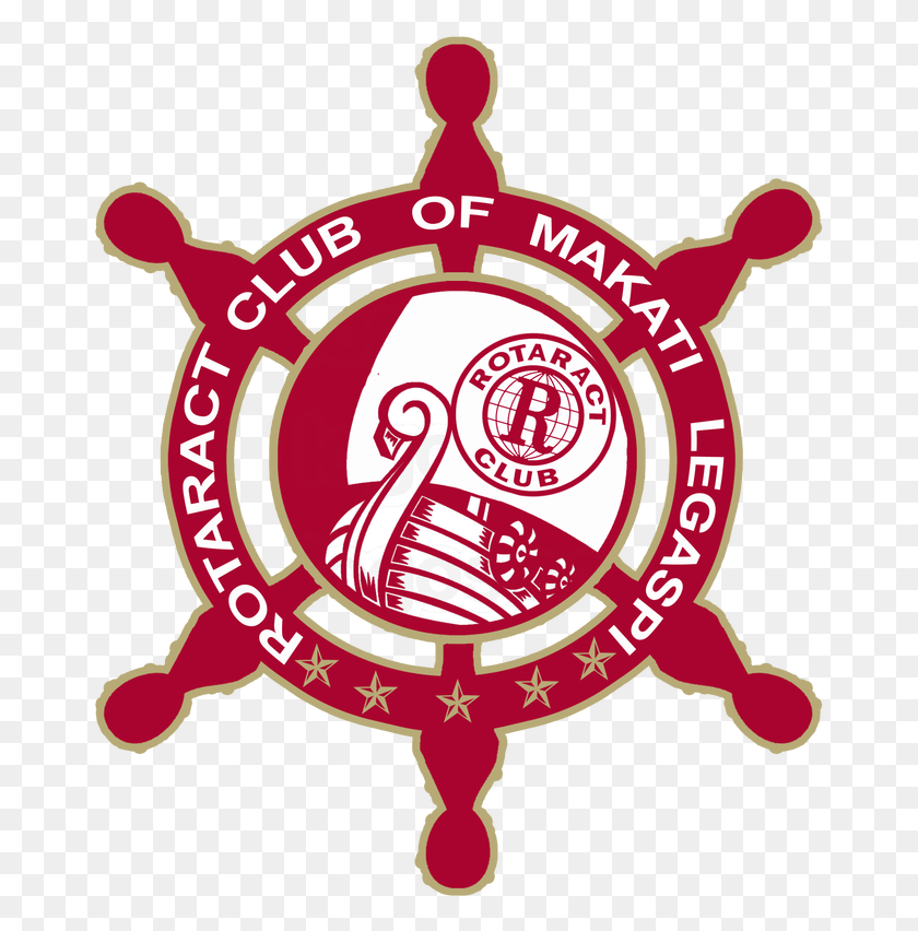 671x792 Descargar Png Rotaract Club Of Makati Legaspi Es Un Club Rotaract Patrocinado Por Rotary, Logotipo, Símbolo, Marca Registrada Hd Png