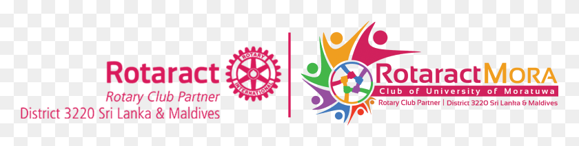 2308x455 Rotaract Club Of University Of Moratuwa Rotaract Clubs Logo, Gráficos, Diseño Floral Hd Png