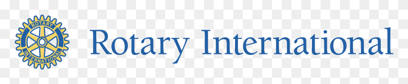 2335x341 Rotary International Logo Transparent Rotary International, Text, Alphabet, Word HD PNG Download