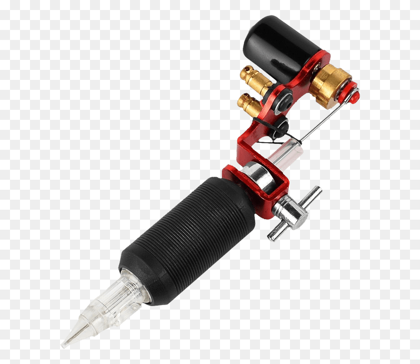 600x669 Rotary Tattoo Machine With Grip For Cartridge Maquina Rotativa Tattoo, Tool, Clamp HD PNG Download