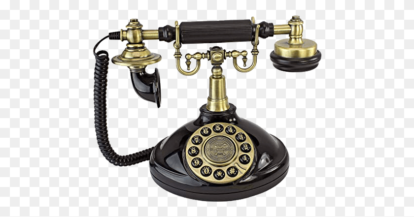 466x381 Rotaryphone Vintagephone Telephone Pngs Lovely Vintage Phone, Electronics, Dial Telephone, Sink Faucet HD PNG Download
