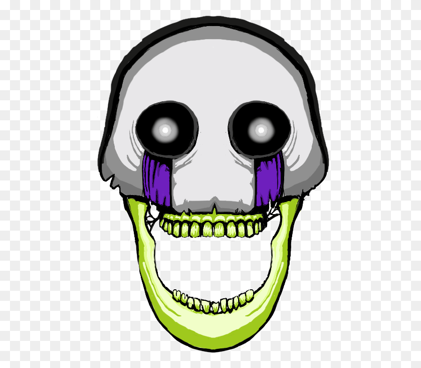 476x674 Rotten Nightmarrione Skull, Jaw, Teeth, Mouth HD PNG Download