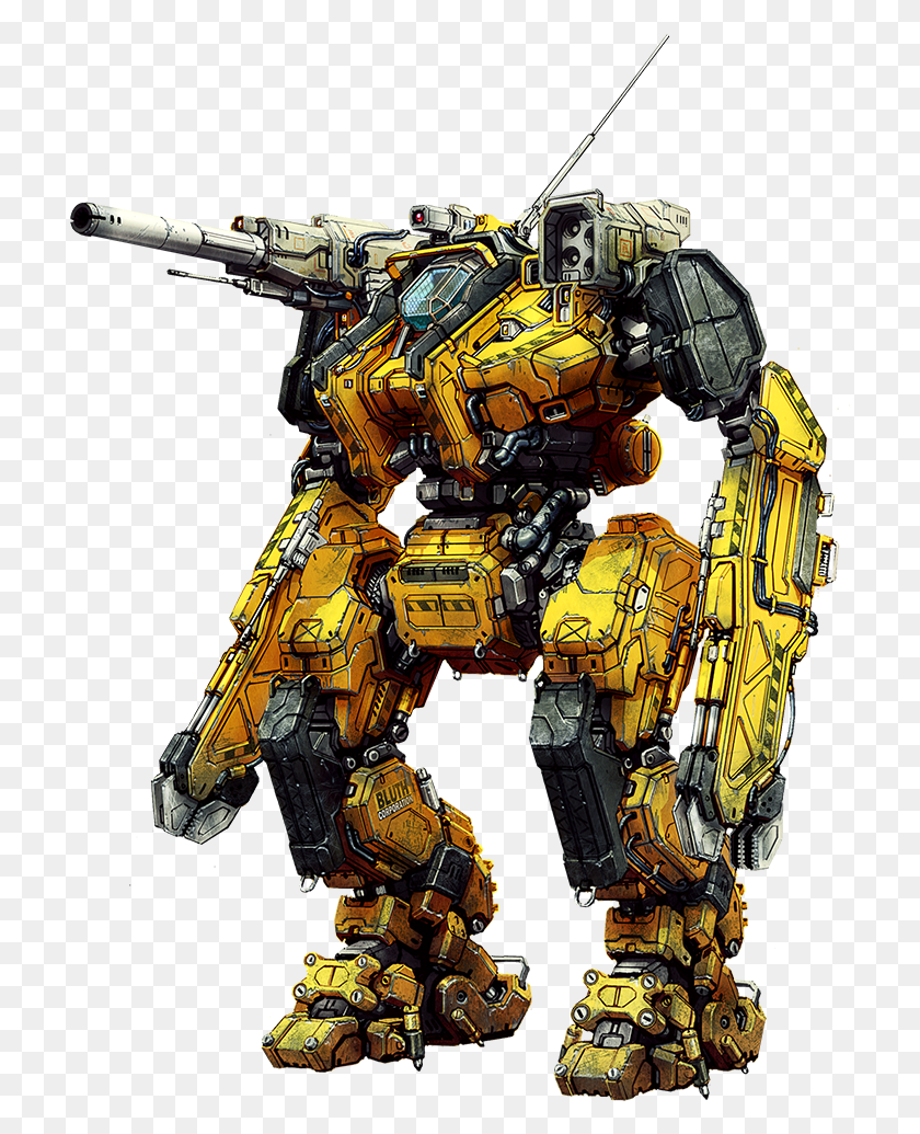 713x975 Roughneck And I Actually Really Like The Design Tbh Mechwarrior Roughneck, Robot, Apidae, Bee HD PNG Download