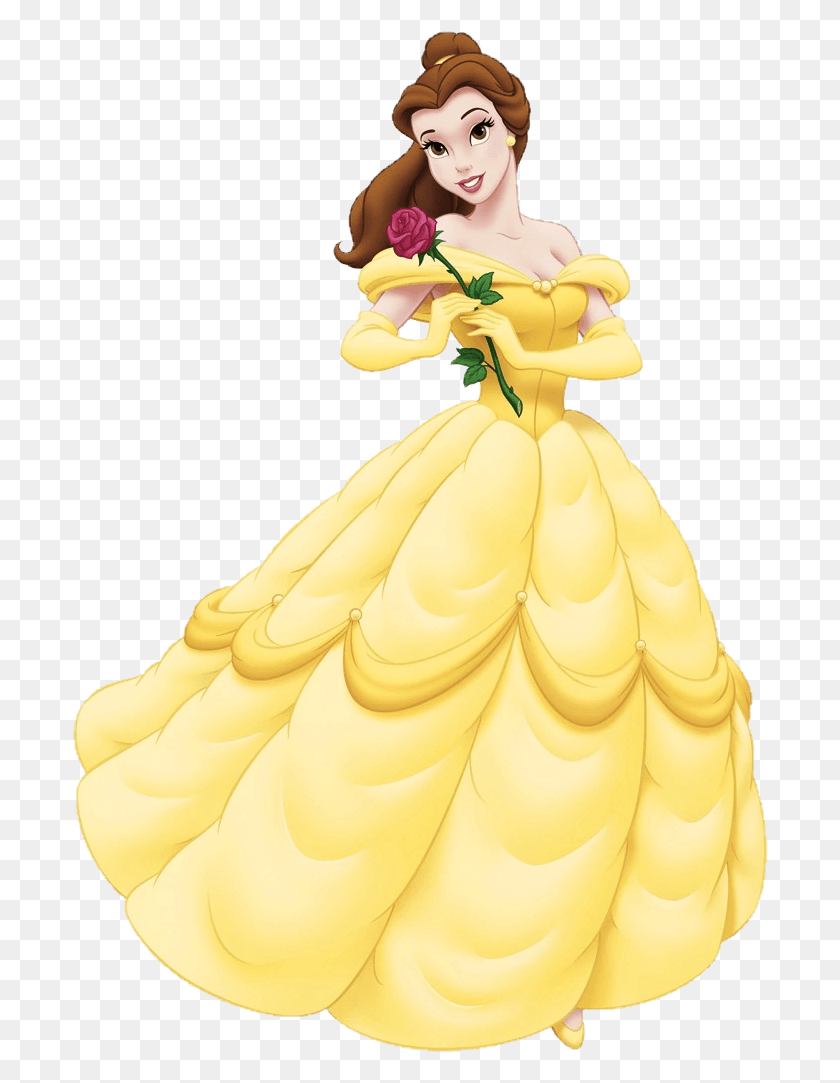 697x1023 Round Beauty And The Beast Belle, Clothing, Apparel, Person HD PNG Download