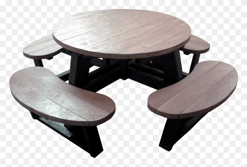 2083x1361 Round Large Picnic Table Picnic Table, Furniture, Table, Tabletop HD PNG Download