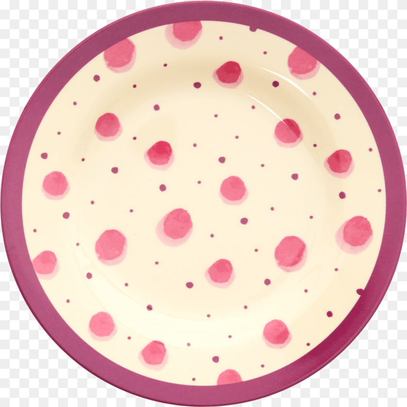 1554x1552 Round Melamine Side Plate Pink Watercolor Splash Plate, Dish, Food, Meal, Platter Sticker PNG