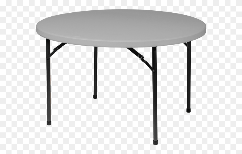 592x475 Round Plastic Folding Table Used Round Banquet Tables For Sale, Furniture, Tabletop, Coffee Table HD PNG Download