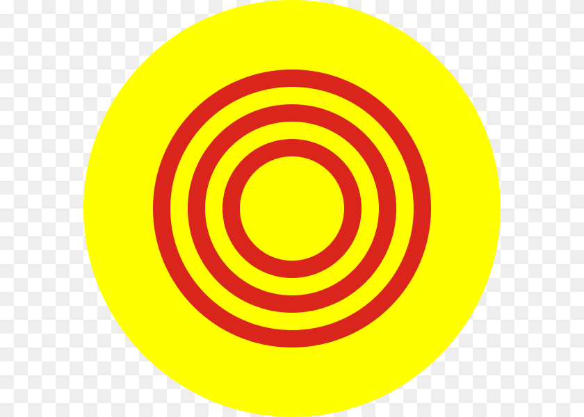 600x600 Roundel Of South Vietnam Black And White Target, Spiral, Coil, Disk Clipart PNG