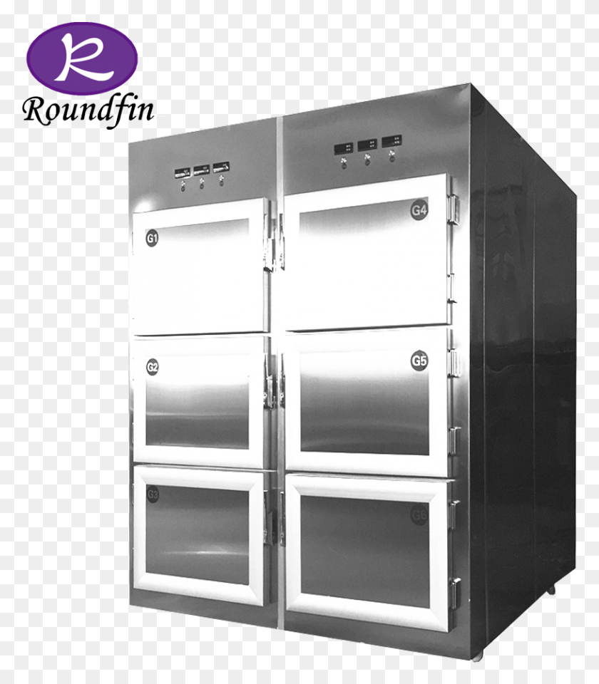 815x941 Roundfin Dead Body Fridge Cadaver Room Hospital Beds Cadaver, Appliance, Mailbox, Letterbox HD PNG Download